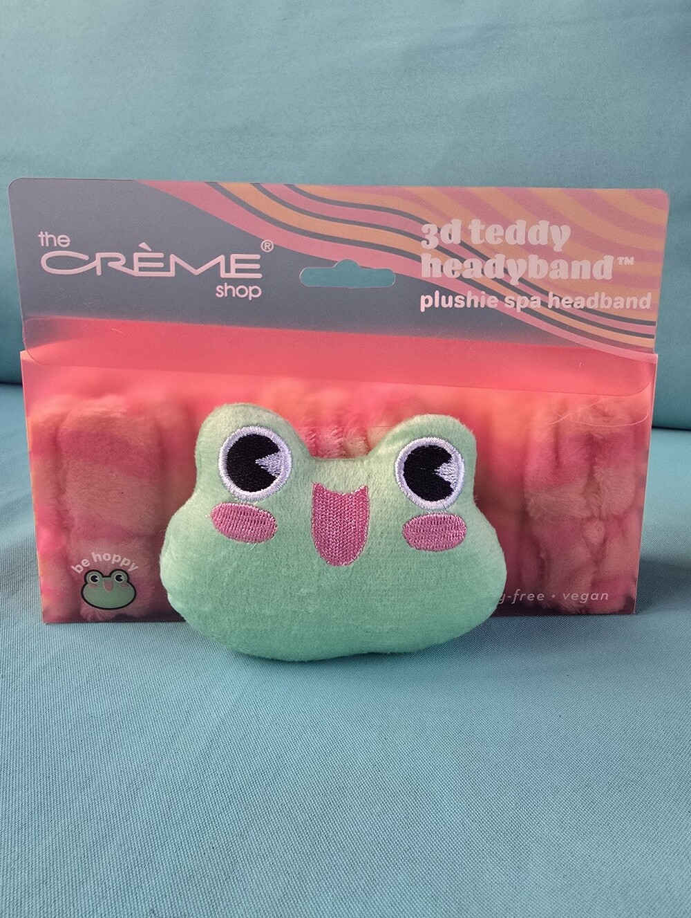 CRÈME shop Frog Plushie Spa Headband